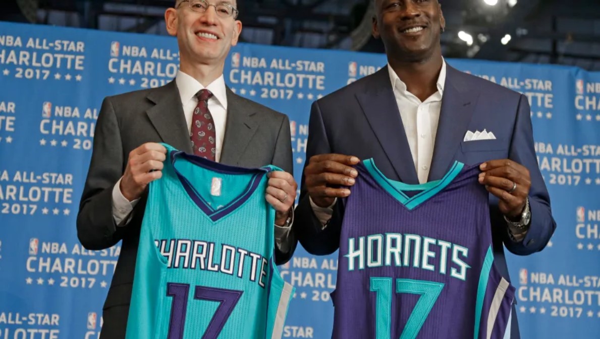 Michael Jordan Charlotte Hornets