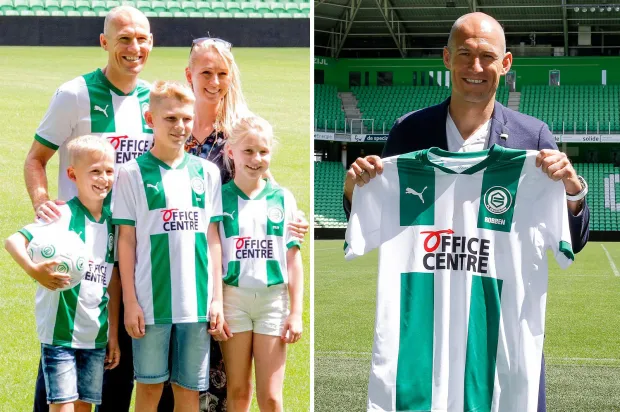 Arjen Robben ve Çocuklarının Fotoğrafları Arjen Robben ve Çocuklarının Fotoğrafları