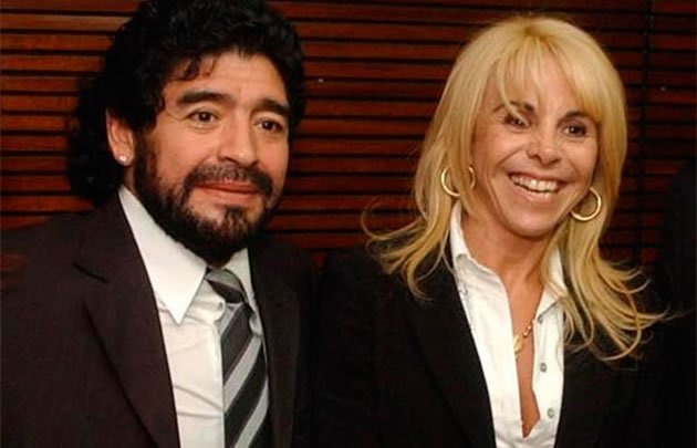 Eşi Diego Maradona
