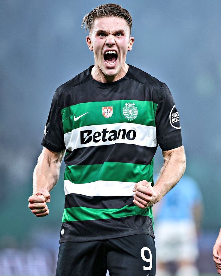 Viktor Gyökeres gol sevinci Viktor Gyökeres gol sevinci