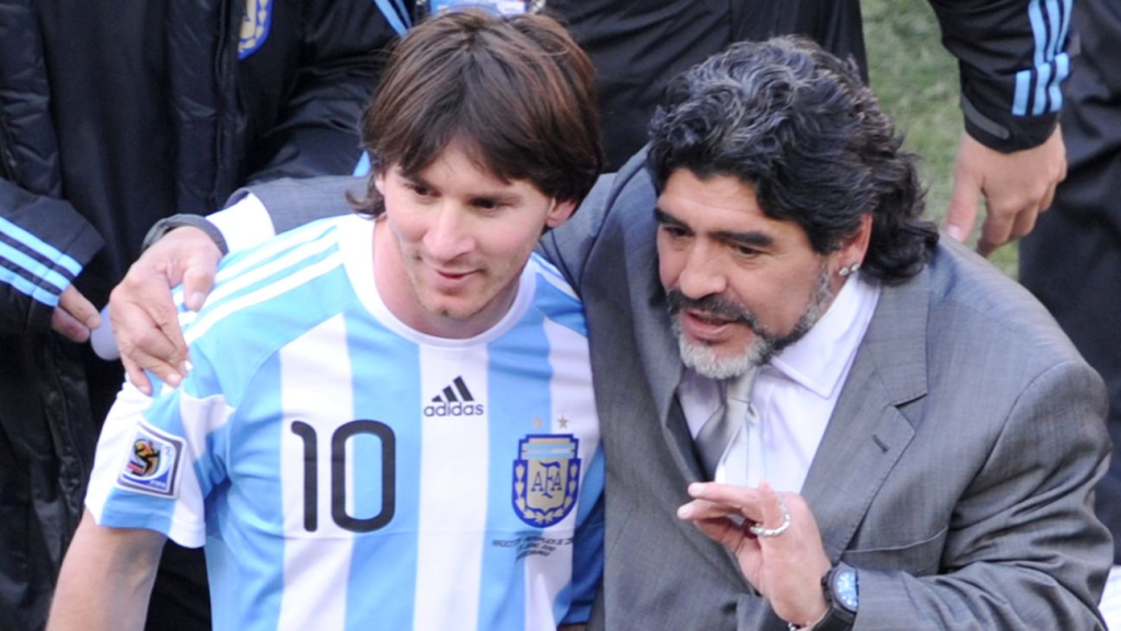 Diego Maradona Messi