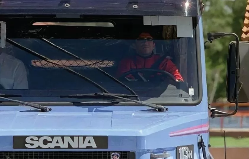 Diego Maradona Scania 113H Kamyonu