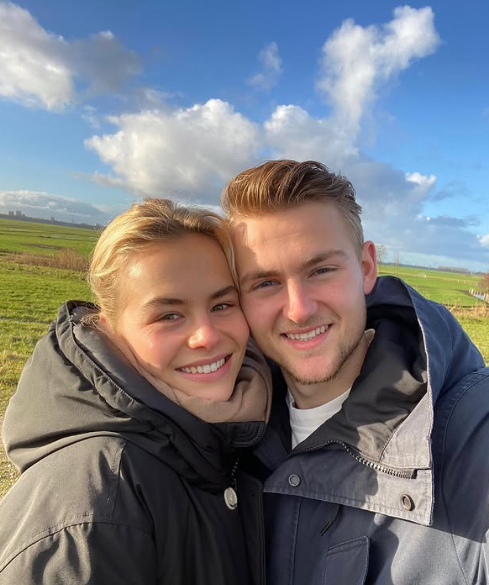 Matthijs de Ligt ve Eşi Matthijs de Ligt ve Eşi